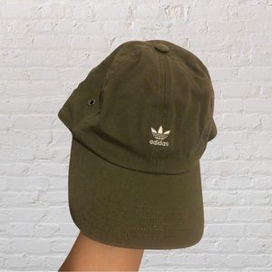 Adidas green hat from urban outfitters